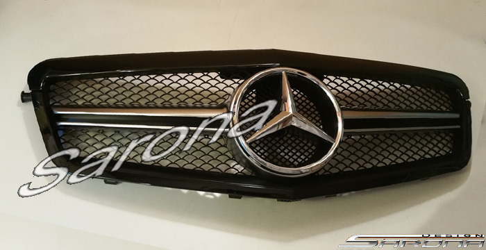 Custom Mercedes E Class  Sedan Grill (2009 - 2013) - $325.00 (Part #MB-042-GR)